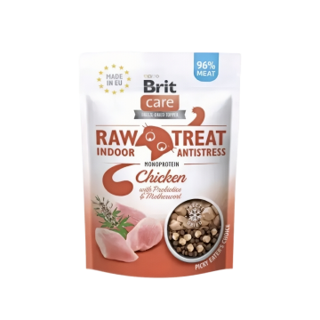 Brit Care Raw Treats Chic Indoor & AntiStress 40g
